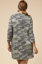 Load image into Gallery viewer, Plus Camo Dress