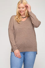 Load image into Gallery viewer, The V-Neck Knit