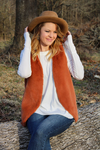 Faux Fur Vest